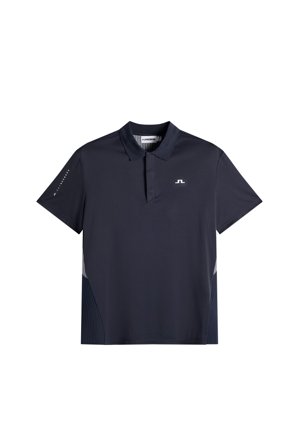 J.Lindeberg - Neri Hybrid Knit Polo Shirt - Golf - Blue - Men - L