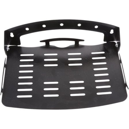 Fällbar TV Set Top Box Router Bracket - Svart