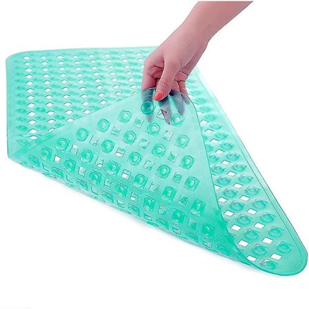 Dusjmatte, badekarmatte sklisikker, lang badematte for badekar antislipp