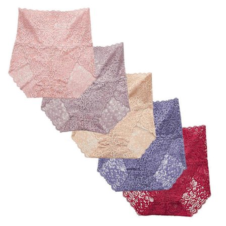 Dame Sexy Blondeundertøy Høy Midje Sømløs Hverdagslingeri