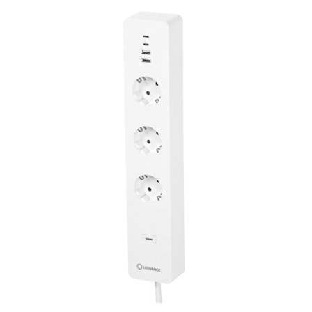 LEDVANCE Smart+ Wifi Multi Power Multi-uttak 230 V, Stikkontakter & kabler