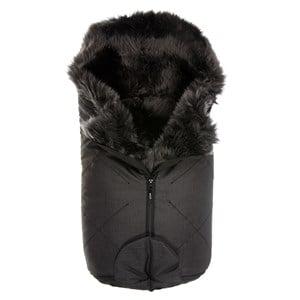 BOZZ Black Small Lambskin Longwool Footmuff One Size - Stroller accessories - One size - Grey