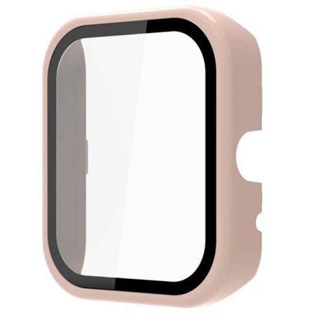 Maimo Watch cover with tempered glass screen protector - Pink