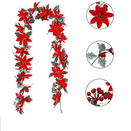 Julblomma vinrankor Blommor Y Y