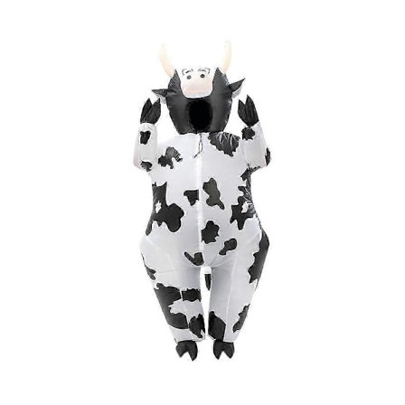 Søtt Oppblåsbar Ku Kostyme Oppblåsbar Kostyme Performance Rekvisitter Helkropps Kostymer Tema F