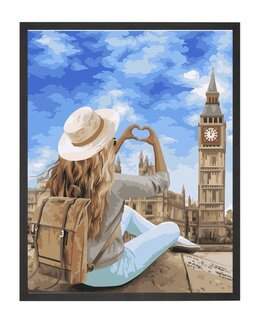 Paint by numbers London - WizardiArt