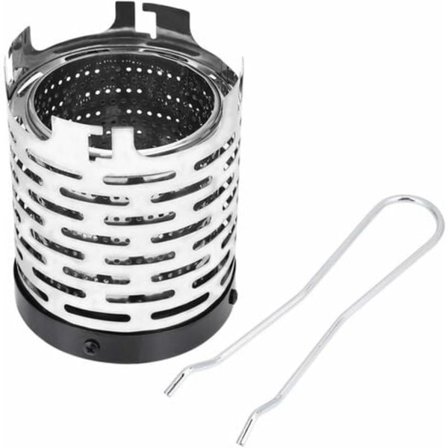 Camping Varmeovn - Bærbar Gassvarmer Mini Bærbar Utendørs Sammenleggbar Metall Varme Gassovn, Camping Fottur Tilbehør/NC/