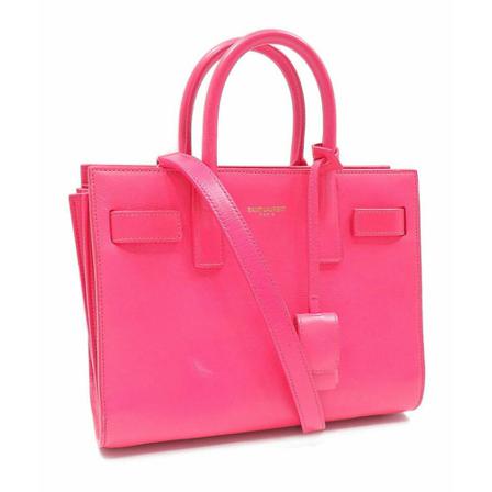 Saint Laurent Vintage HandTass , Roze , Dames , Maat: ONE Size Vintage Tassen