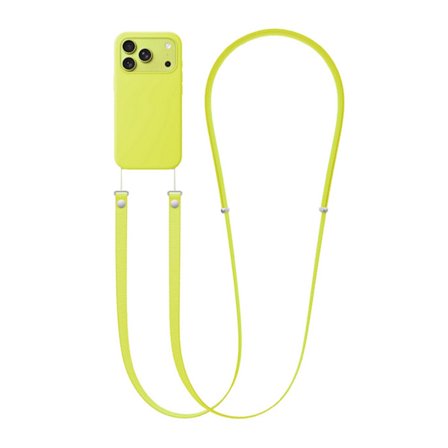 Detachable Magnetic Crossbody Neck Strap for Phone Lanyard - Yellow