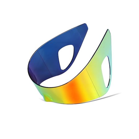 Punk ørekrog integreret finer disco hip-hop street dance tredimensionelle cool solbriller