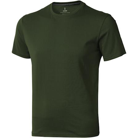 Elevate Nanaimo T-shirt med kort ärm för män M Army Green Army Green M