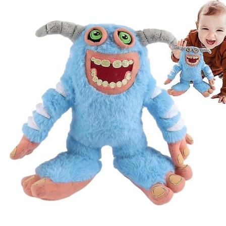 2023 My Singing Monsters Plyslegetøj Børn Skræmmende koncert Furcorn Mammott Skrækdukke Drenge Piger Fødselsdagsg gave Populære legetøj