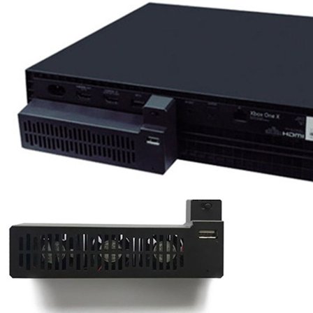 USB-vifte for Xbox One X - 3 vifter, USB-port, kjøling KLB