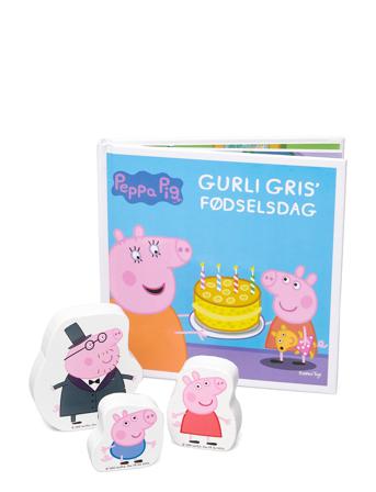 Peppa Pig - Happy Birthday Toys Puzzles And Games Games Active Games Lyserød Gurli Gris