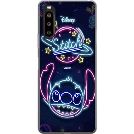 Sony Xperia 10 II Gjennomsiktig deksel Stitch Neon