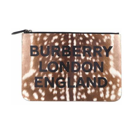 Burberry Vintage Clutches , Bruin , Dames , Maat: ONE Size Vintage Tassen