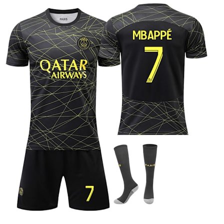 Paris Saint-Germain fotbollsdräkt med tre sittplatser, träningsdräkt för vuxna XS