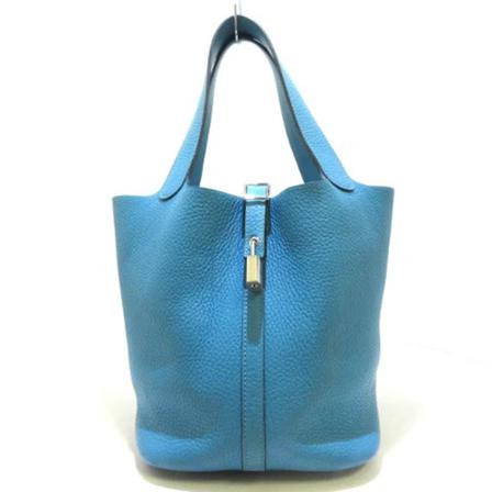 Hermès Vintage, Pre-owned Handbag Blauw, Dames, Maat:ONE Size