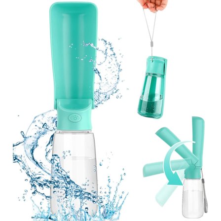 1 stk. 550ML Hunde Vandflaske, Bærbar Hunde Vandflaske