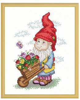 Bild Gartenzwerg mit Zipfelmütze