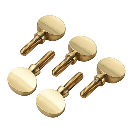 5 Saks Nakke Strammeskruer Gull