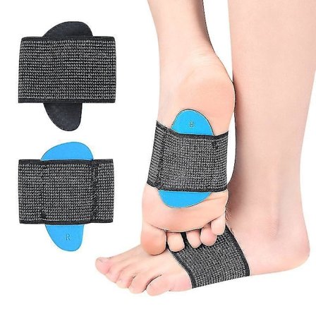 Et par fodpleje indlægssåler ortopædiske indlægssåler korrigerende flade fødder støtte