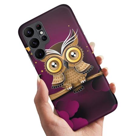 Samsung Galaxy S24 Ultra - Deksel/Mobildeksel Lysbrun Ugle