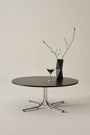 Jotex - Soffbord ø 100 Cm Järn - MDF Svart CHIPLEY - Köp Soffbord hos Jotex