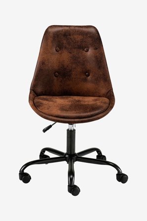 Loft24 - Kontorstol Donny - Brun - Skrivebordsstole - Fra Homeroom