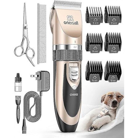 Tyst Hundtrimmer Professionell Trimmer Hund Katt Djurhårsklippare Elektrisk