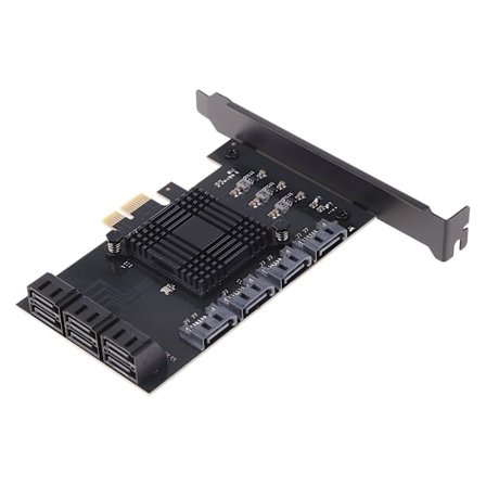 SATA 3.0 PCI-E expansionskort 10-portar för att tillhandahålla en massiv databas 10 portar PCI-E till SATA 3.0-kort slitstarkt