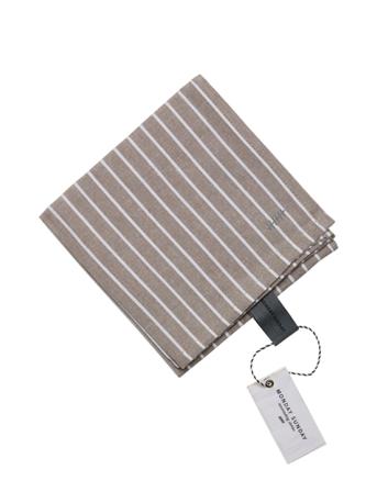 Andrea Stripe Home Textiles Kitchen Textiles Kitchen Towels Beige Monday Sunday