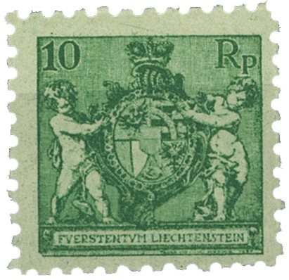 Liechtenstein 1921 - MICHEL 50A - Ubrugt