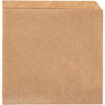 Hamburgerlomme Papir Brun Stor