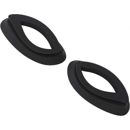 LED Photon Ansigtsdæksel Øjendæksel, Silikone Beskyttende Øjenlap til Hudforyngelse Øjenbeskyttelse, (Sort)