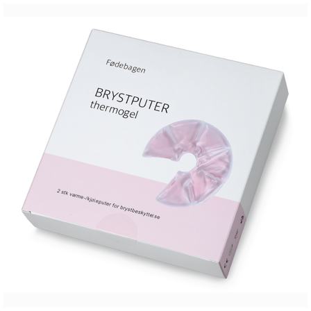 Fødebagen Brystputer Thermogel, 1 par