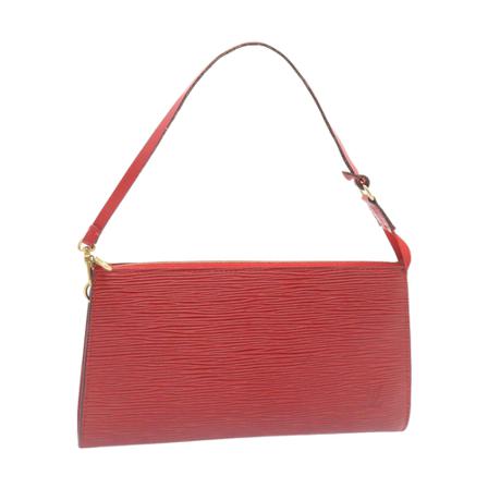 Louis Vuitton Vintage Pre-owned Clutch Tas , Rood , Dames , Maat: ONE Size Vintage Tassen