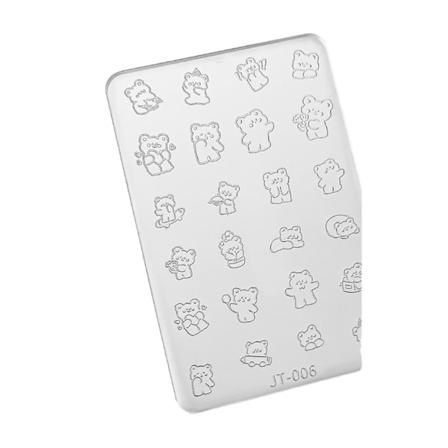 Kukkakuvioitu Kynsilakkamuotit Silikonikombinatiomuotti Kynsilakkaty kalu 0.05 6