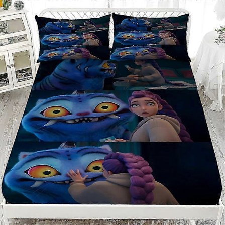 Uusi Demon Hunters -vuodevaatesetti Demon Hunters -lakana setti 2025