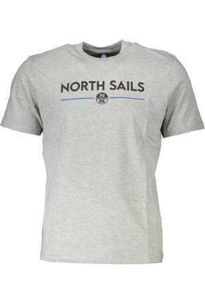 North Sails T-shirt Maniche Corte Uomo Grigio