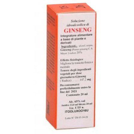 Alkaest Ts26 Ginseng Gocce 20ml