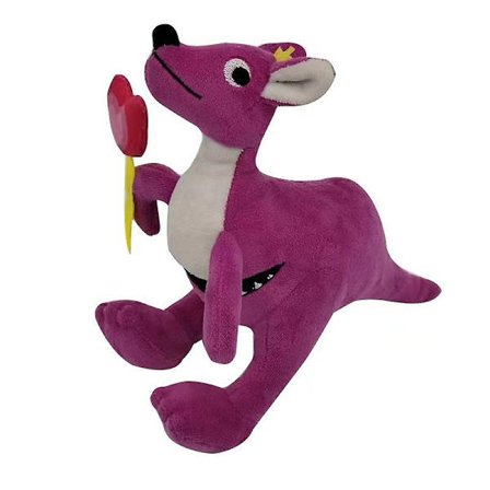 Garten Of Banban Plyschleksak Mjuk Plysch Gosleksak Derivat Garden Of Banban Plyschleksak för Barn Barn Present Vinröd