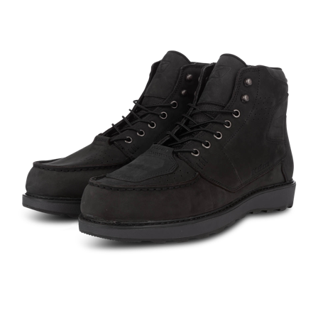 Motorlaarzen Klim Blak Jak Leather Gunmetal Geborsteld Metaal Zwart 41