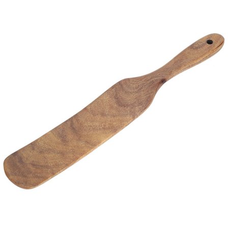 Teak Spatel Hushållsträ Stekspade Hem Kök Matlagningsredskap 33,5x5cm
