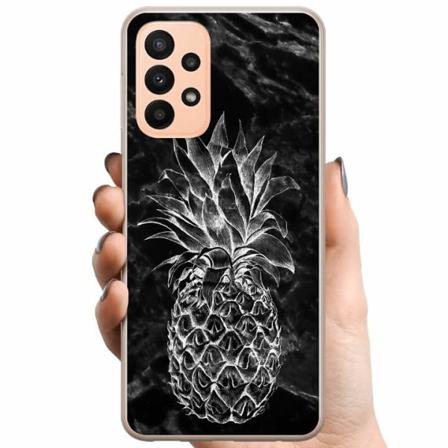 Samsung Galaxy A23 5g Tpu Mobilskal Marmor Ananas