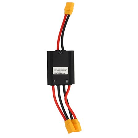 Elcykel dobbelt batteri afladningsomformer 40V til 100V Dobbelt batteri parallel modul adapter til udskiftning 120A