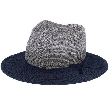 Stetson - Blå fedora Hatt - Toyo Blue/Grey Traveller @ Hatstore
