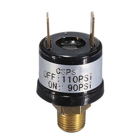 90-110 Psi Ilmakompressorin Paineensäätökytkin Venttiili Torvi 1/8'' 12v/24v