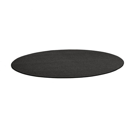 Round rug ADAM, Ø 3500 mm, dark brown