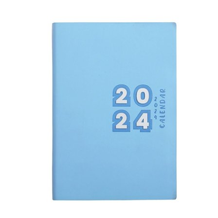 2024 Agenda Bok Kalenderbok BLÅ